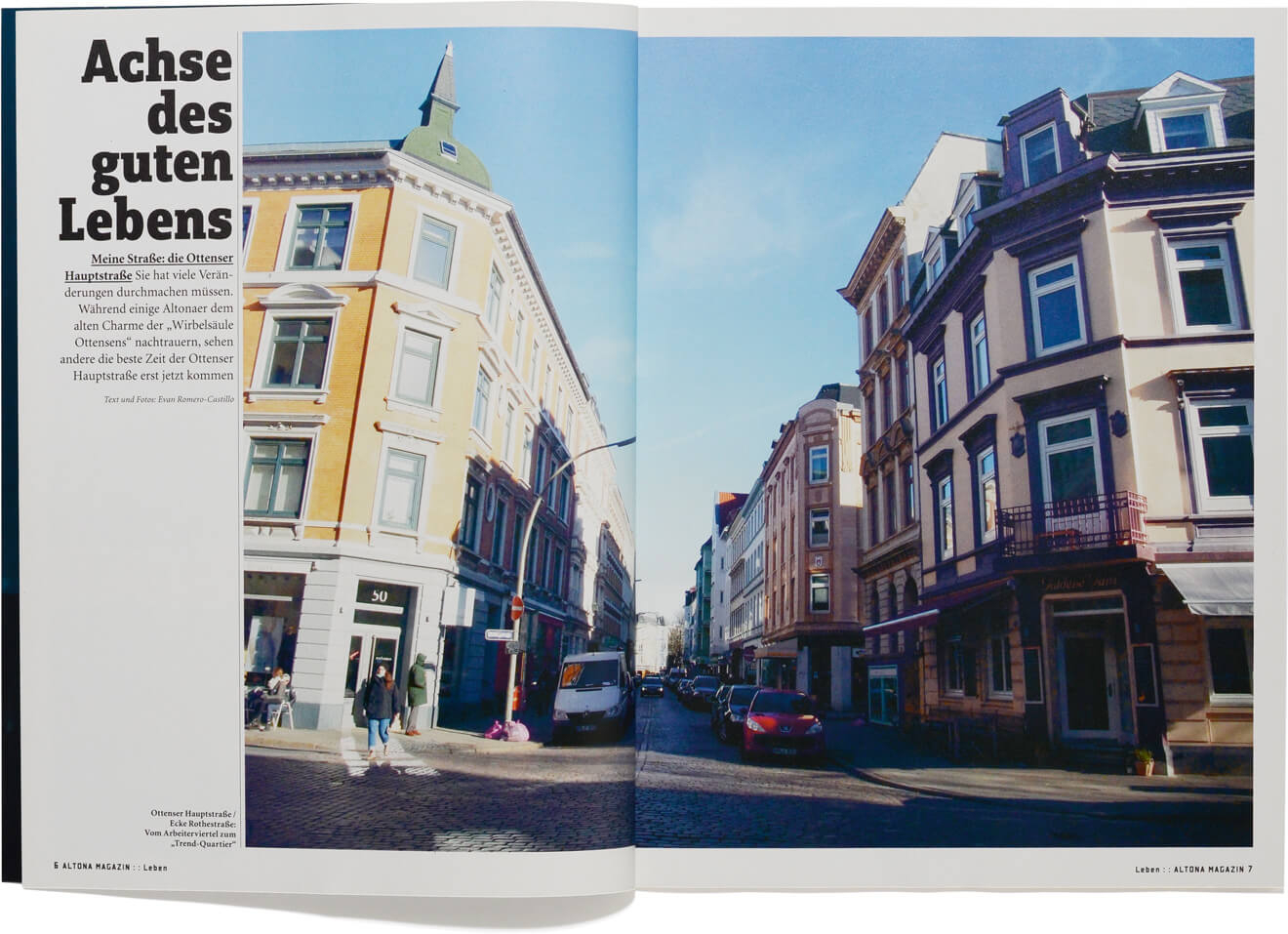 „Altona Magazin“ halbjährlich über Menschen, Orte und Leben des Hamburger Stadtteils Altona.